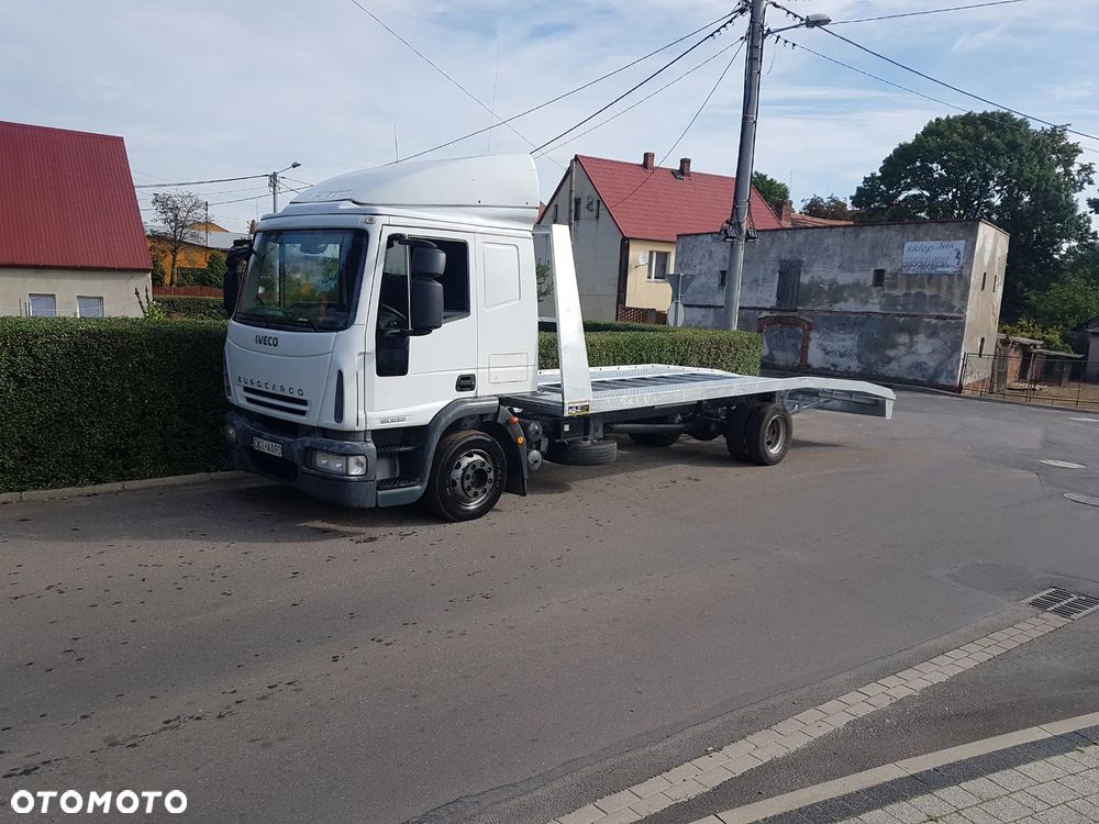 EUROCARGO IVECO 7.5t najazd autolaweta zabudowa KUNICE - 12