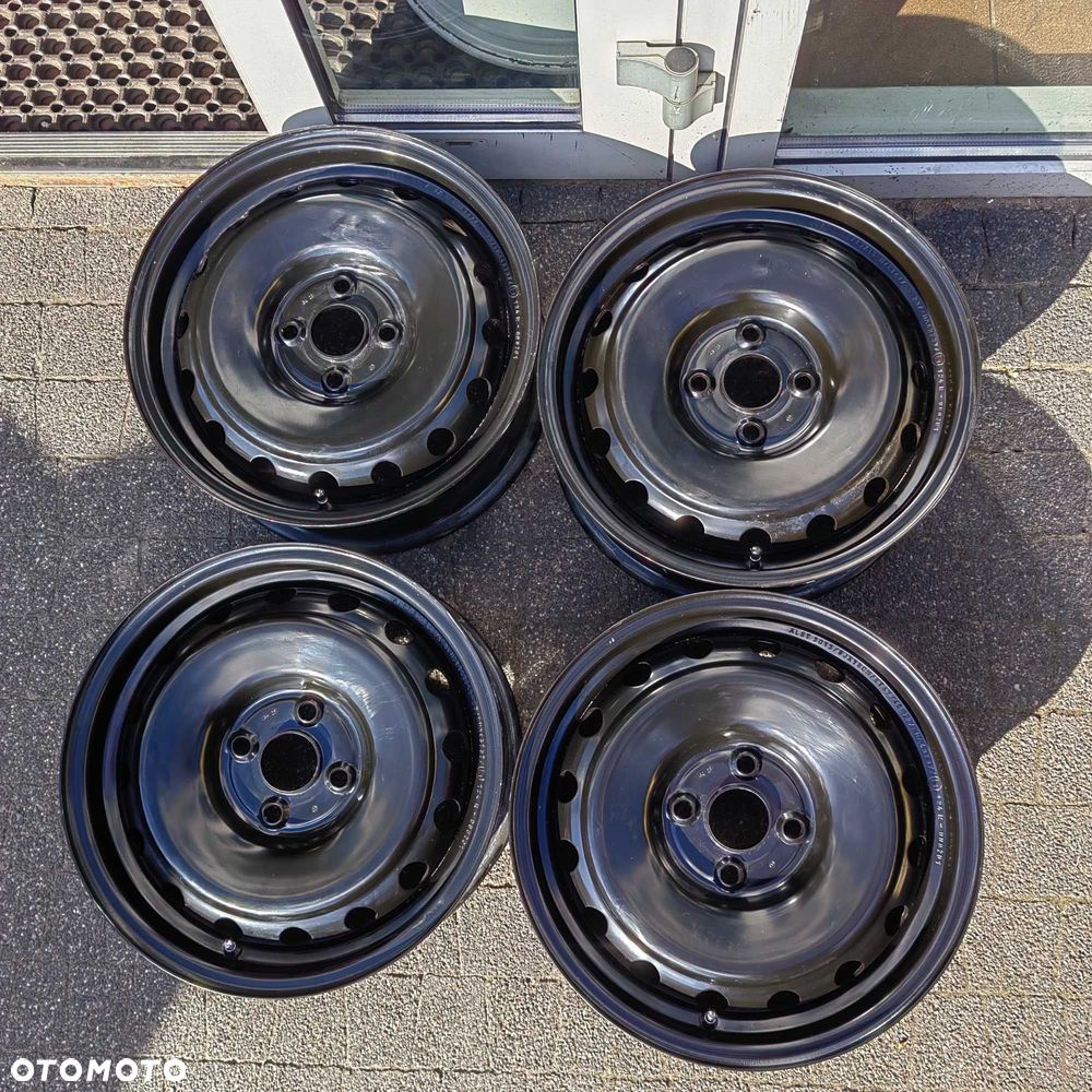 15" NOWE Felgi Hyundai i20 Inster Bayron Kia Rio Stonic Stal Komplet STALOWE