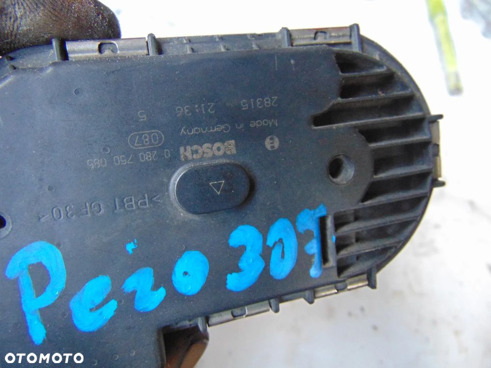 Przepustnica peugeot 307 1,6 16 v - 4