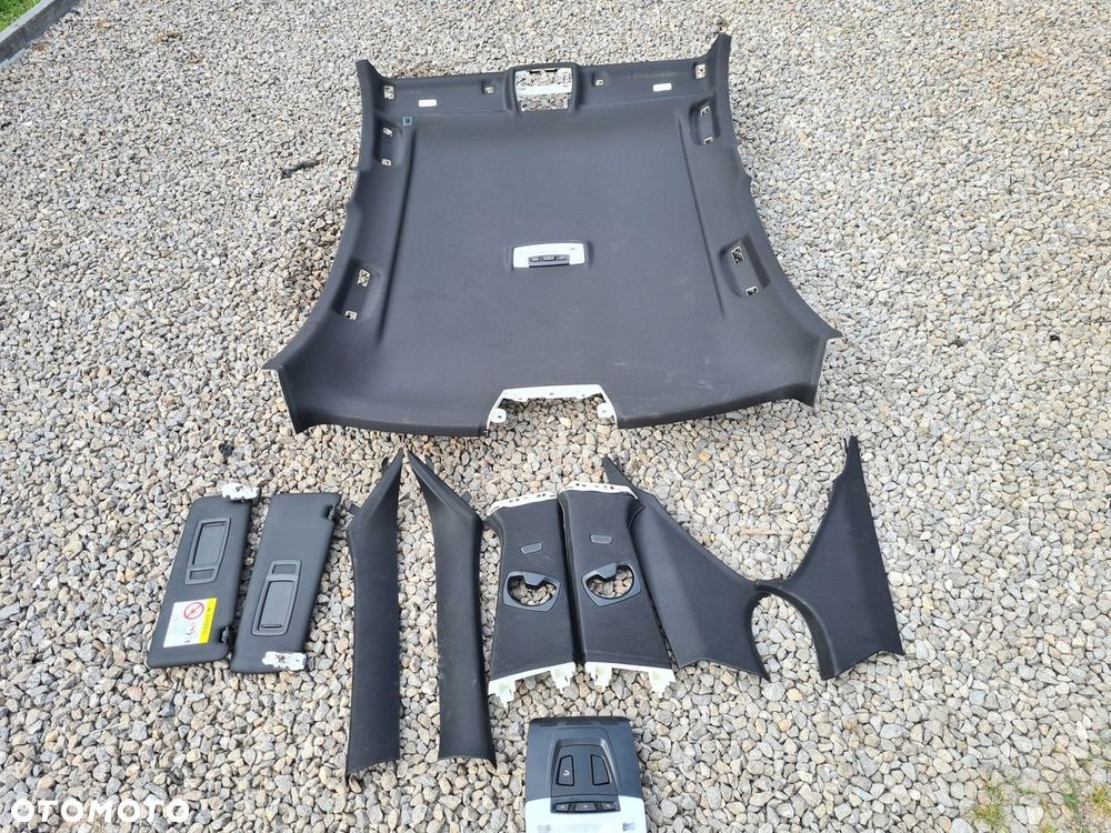 BMW 3 F30 środek M-pakiet podsufitka czarna - 1