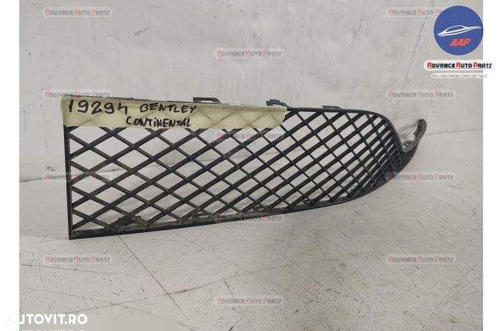 Grila Dreapta Bara Fata originala Bentley Continental GT 2 2010 2011 2 - 2