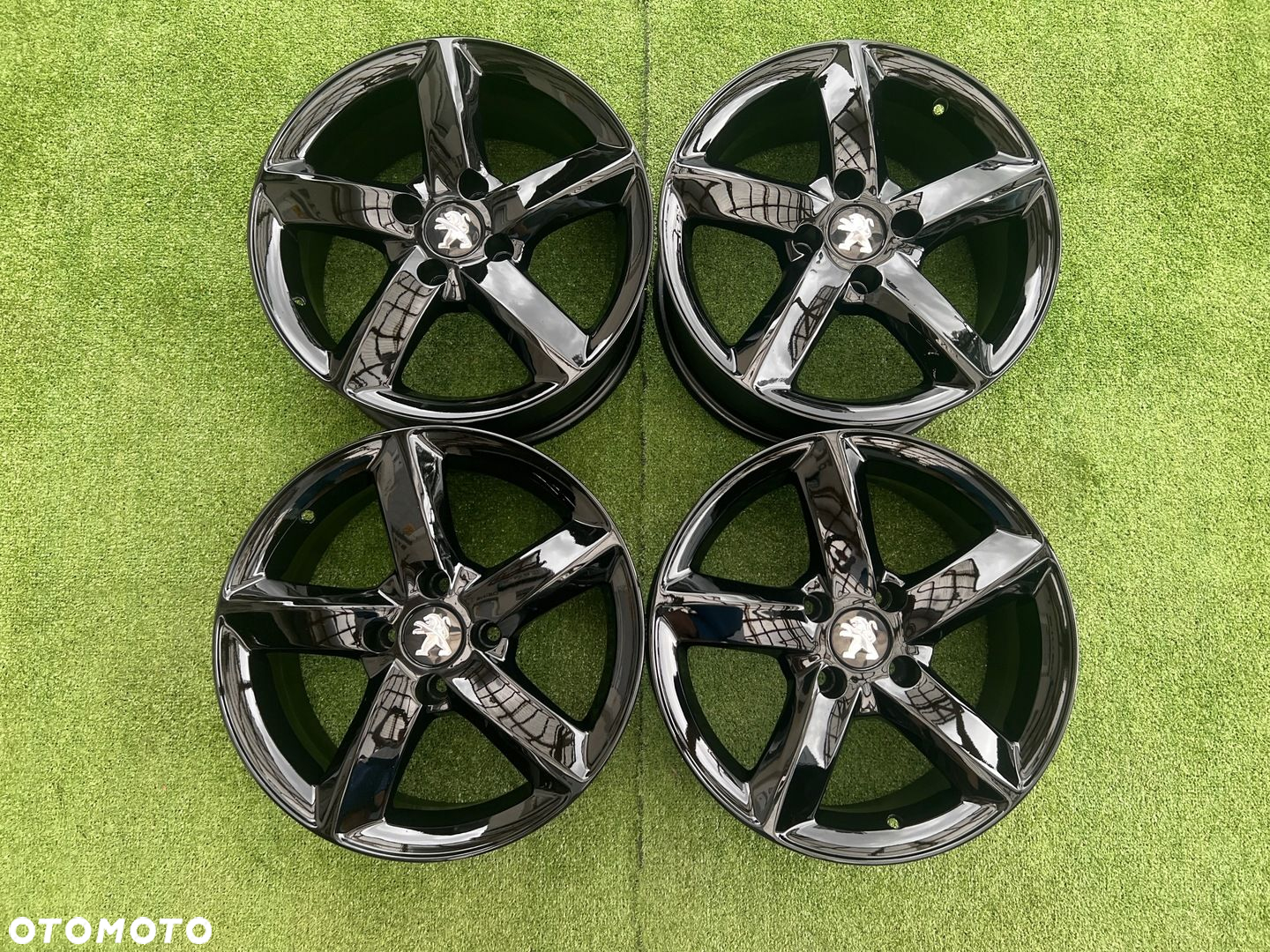 KOMPLET FELG FELGI ALU MEGA WHEELS PEUGEOT CITROEN DS 16 4X108 ET26 - 3