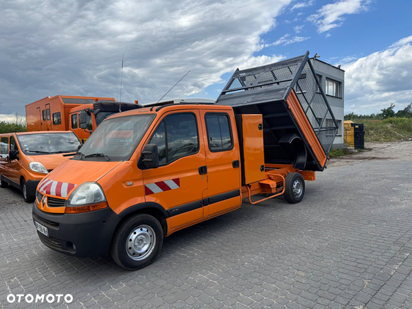 Renault Master Wywrotka 2010 Brygadówka Krata Zamknięta Klatka Drzwi Tylne Doka Dobelkabina