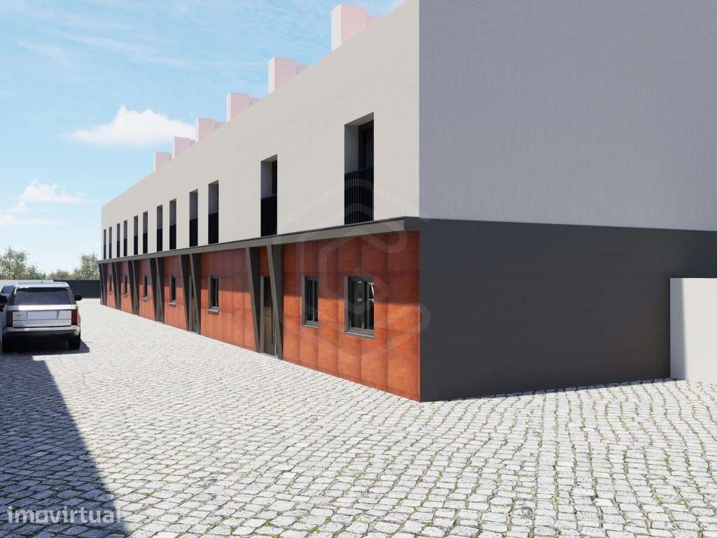 Empreendimento com moradias em banda T2 Duplex e Bifamiliar T3 em T... - Grande imagem: 4/14