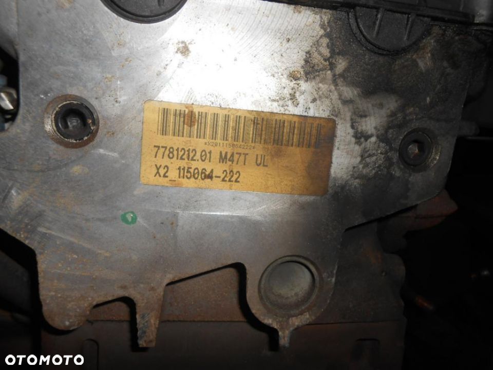 Bmw E46 LIFT Silnik M47T 318D 320D 1.8 D 2.0 D - 2