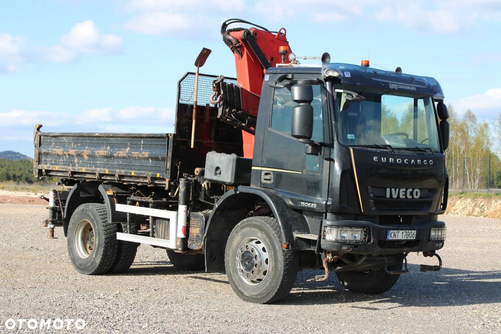Iveco Eurocargo ML150E25WS Napęd 4x4 Reduktor Blokada Wywrotka Kiper Wywrot HDS Żuraw Dźwig Energetyka - 8
