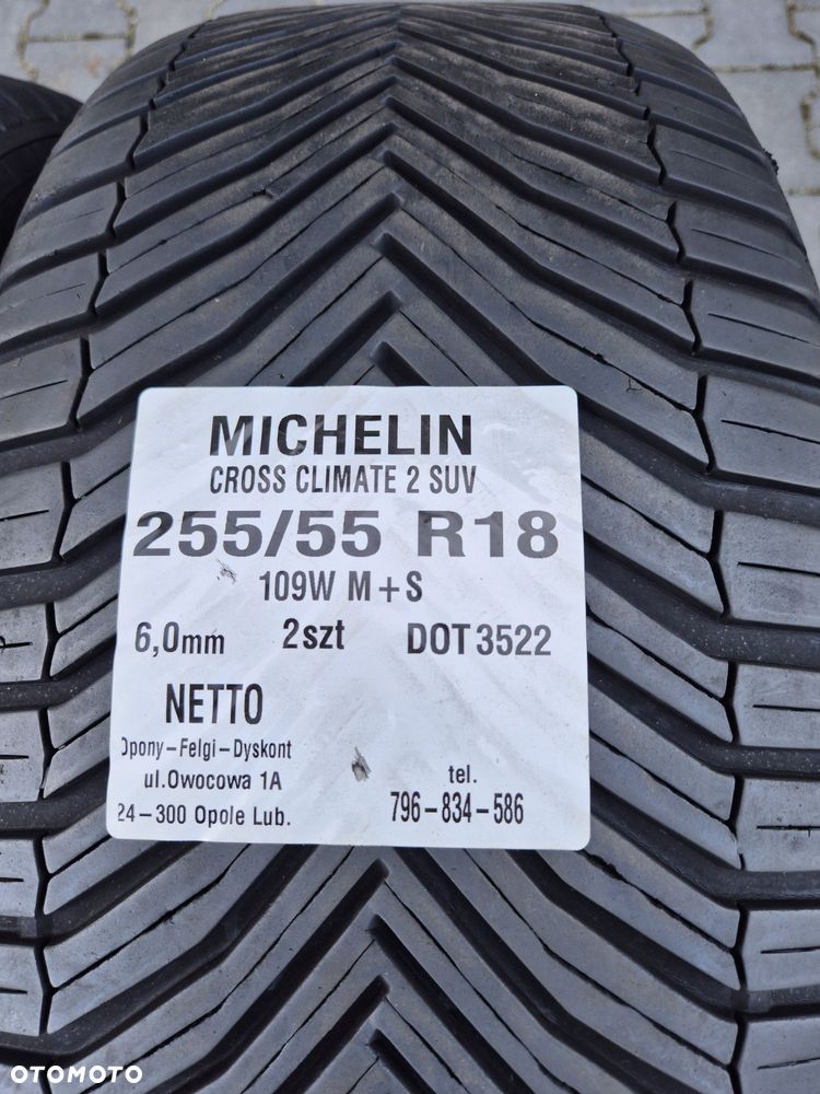 Opony Michelin 255 55 R18 - 2