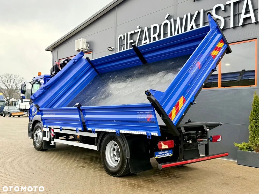 MAN TGM TGL TGS 18.250 // wywrotka 3-S + HDS HMF 1420 - K2 // budowlanka // energetyka //żuraw dzwig kran crane // Świeżo sprowadzony - 17