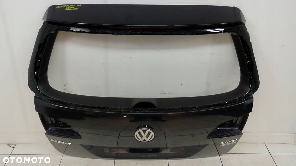 VOLKSWAGEN PASSAT B7 KOMBI 10R- KLAPA BAGAŻNIKA TYŁ TYLNA LC9X - 1