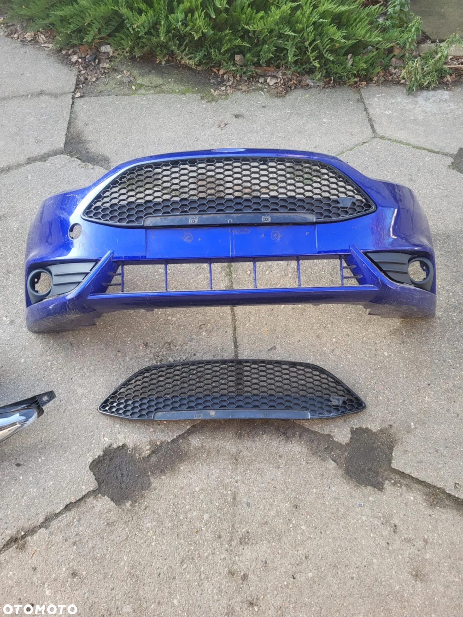 Ford Fiesta MK7 Lift ST 13r- zderzak maska pas błotnik lampy - 4