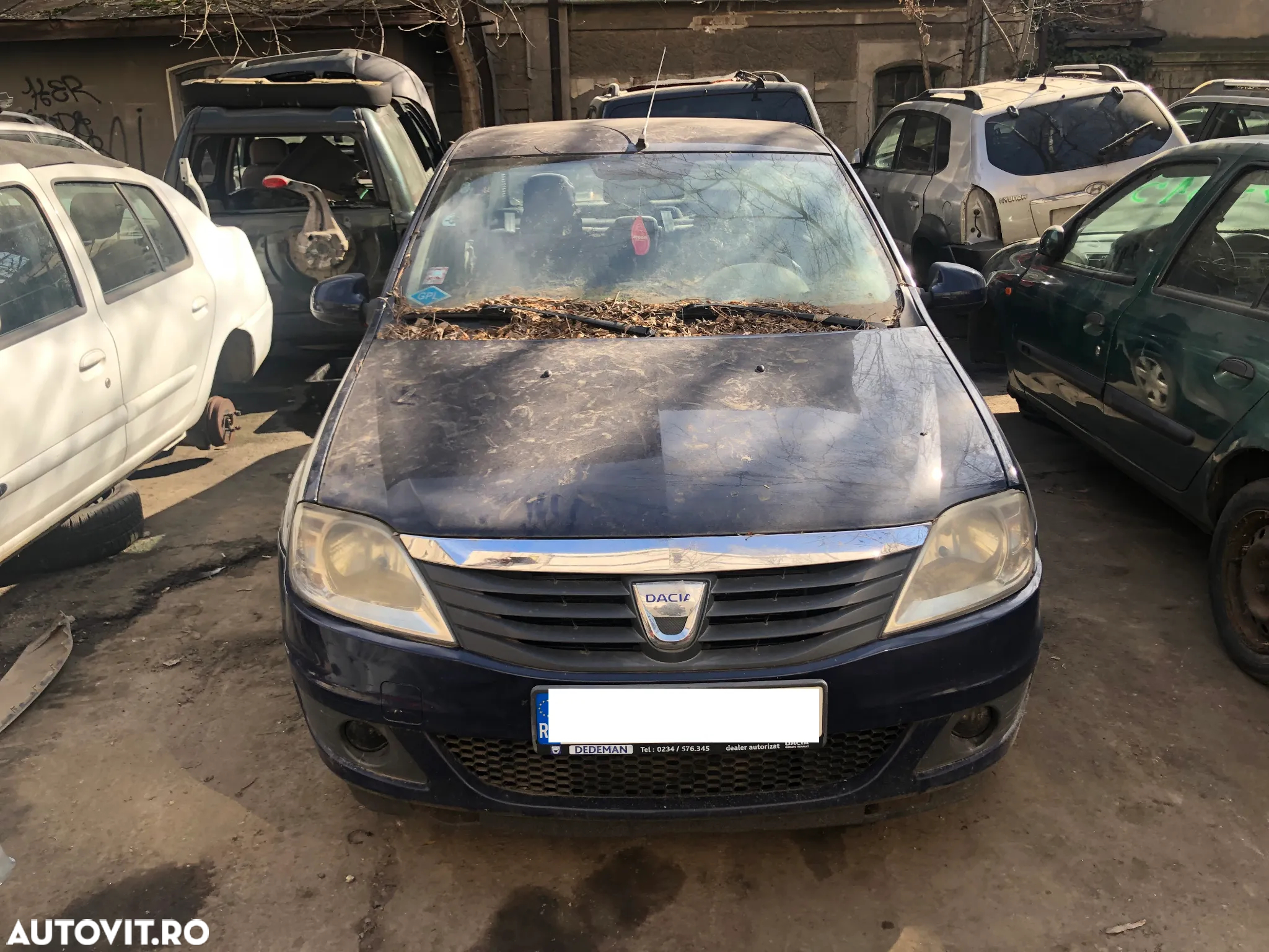 Dezmembrez Dacia Logan PH2 facelift 2011 albastru benzina - 2