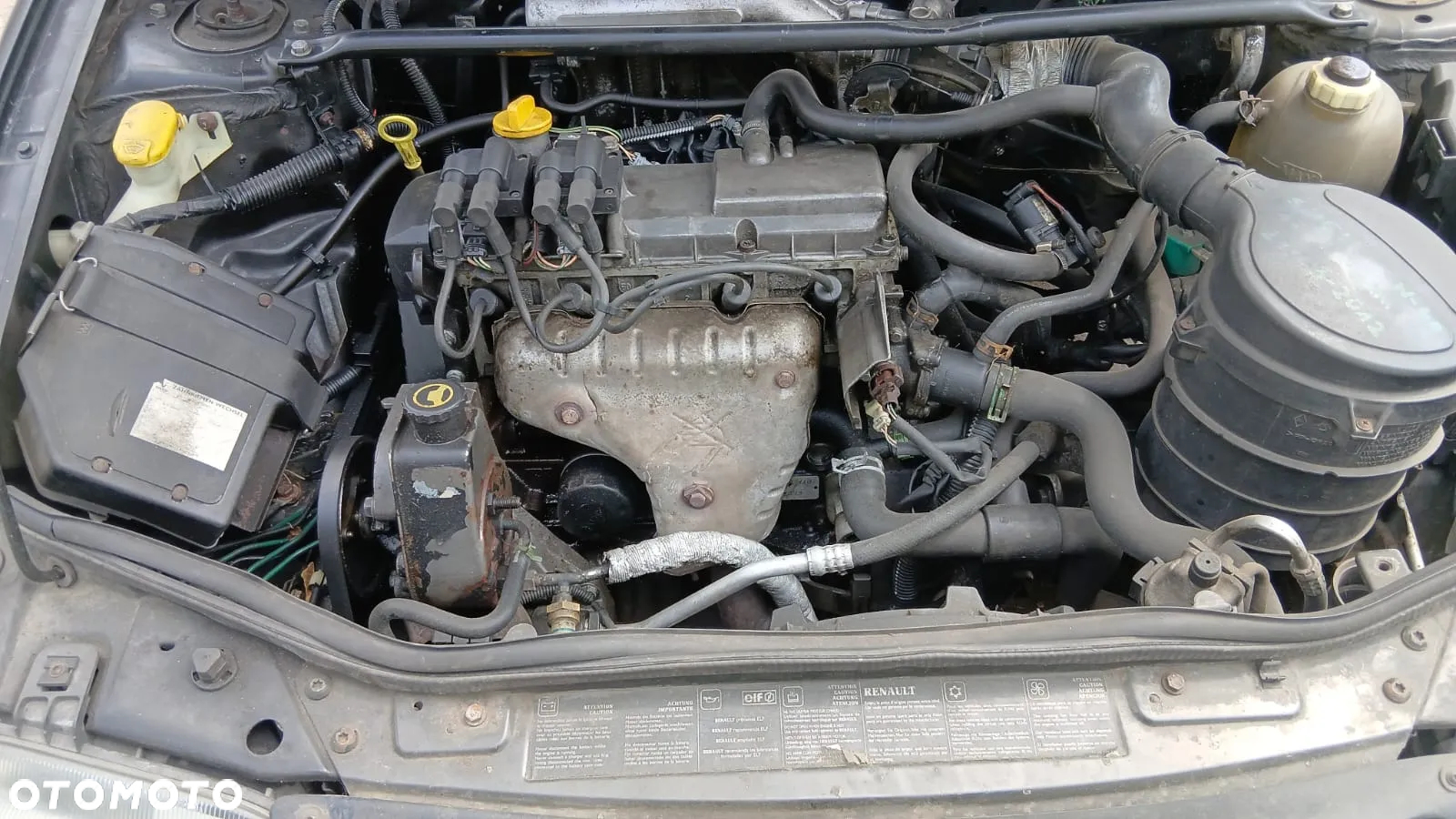Tylko Części Renault Megane I PHI 1.6 8v K4M702 90KM 66kW 5d hb 95-99r Lakier NV676 - 10