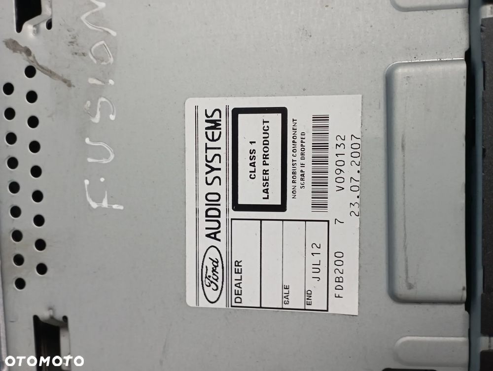 Radio Ford Fiesta MK5 fdb200 - 3