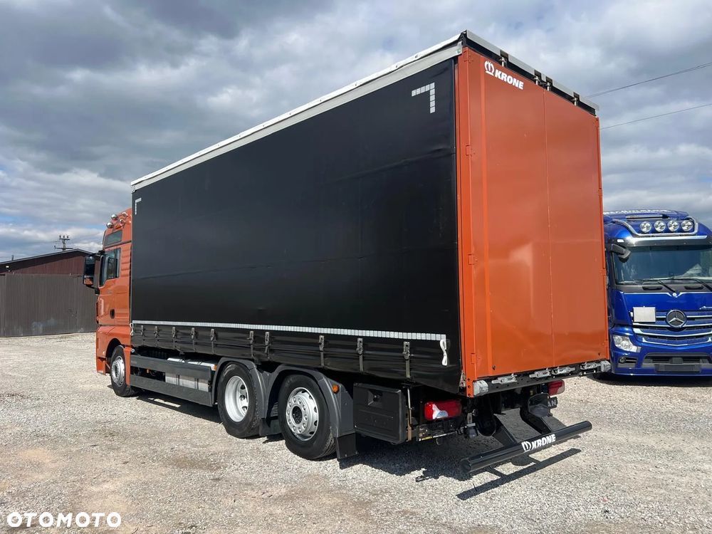 MAN TGX 26.480 / 6x2 / Burto - Firanka / - 13