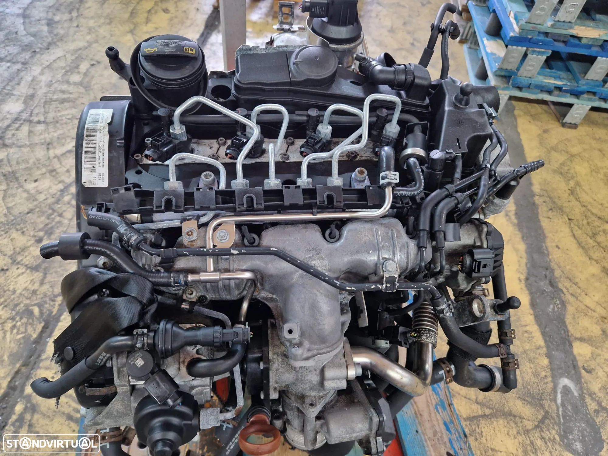 Motor usado CBB VW GOLF VI 6 2.0 TDI 170CV PASSAT JETTA TIGUAN EOS - 1