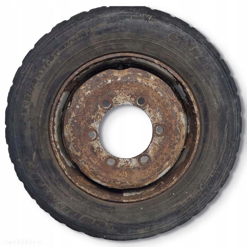 KOŁO ZAPASOWE FELGA Iveco Eurcargo 215/75 R17.5 6x245 191mm zapas - 1