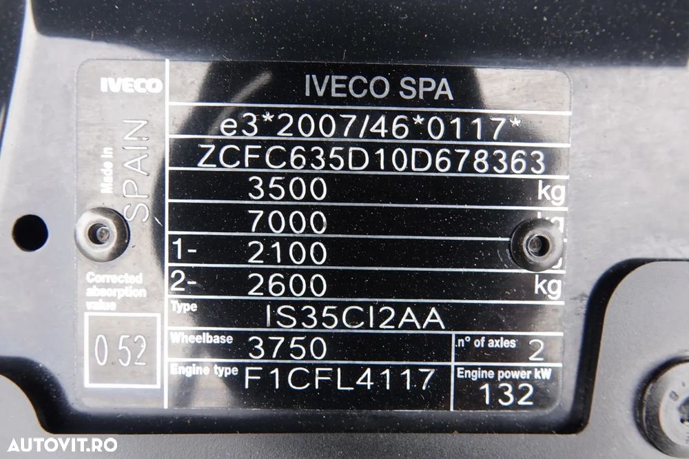 Iveco DAILY 35-180 / REAR TIPPER / HI-MATIC / TWIN / IMPORTED - 39