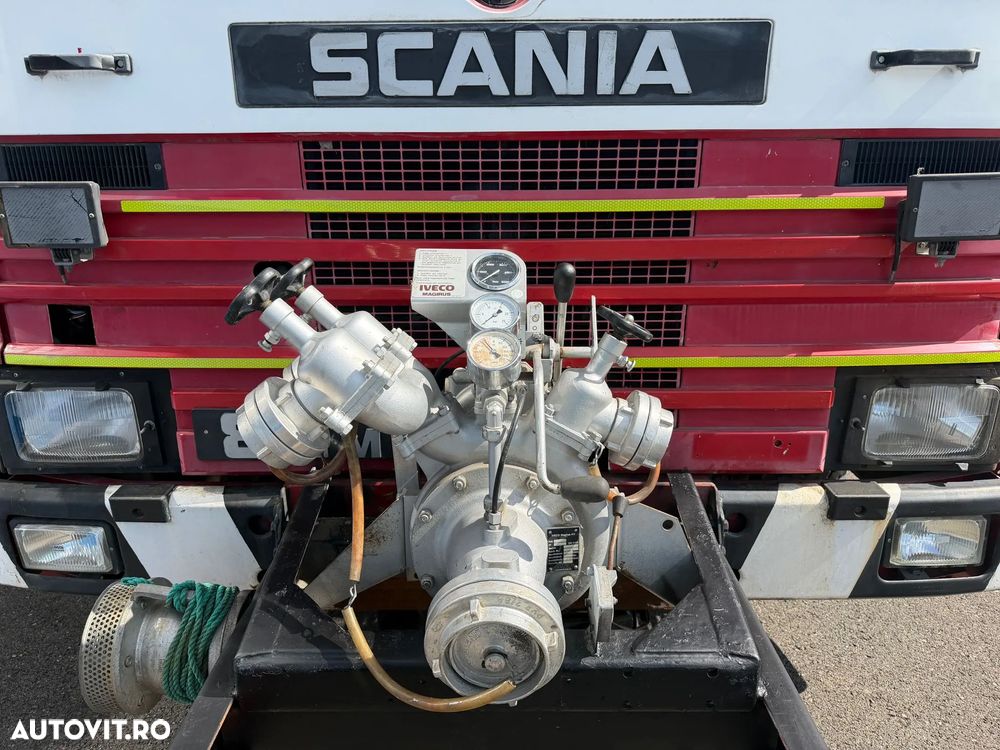 Scania P82 M 4x2 L | Mașină de pompieri | Rezervor 3.000 L - 9
