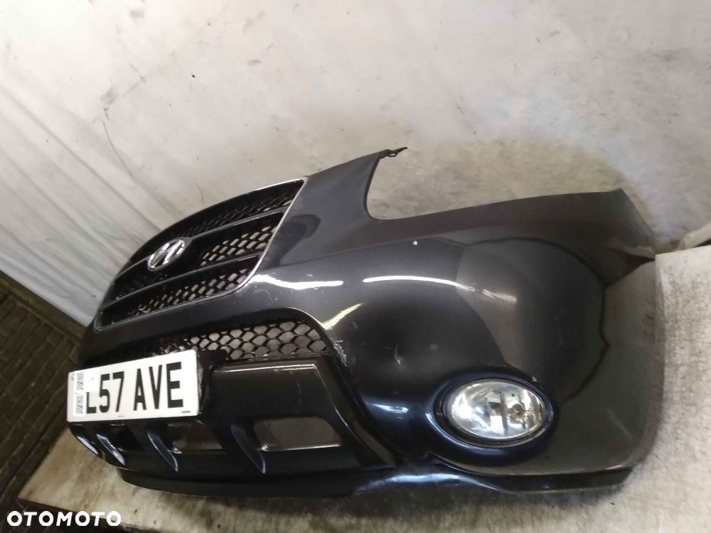 ^ ZDERZAK PRZÓD PRZEDNI HYUNDAI SANTA FE II 2 SZARY GRAFITOWY HALOGENY - 5