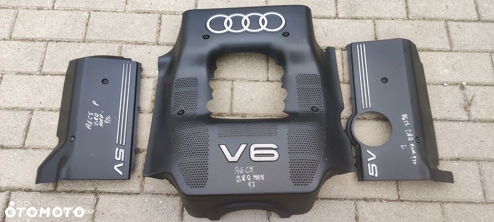 Osłona Górna Silnika Audi A6 C5 2.8 Q Manual 97 CZĘŚCI BLASK GOŁDAP