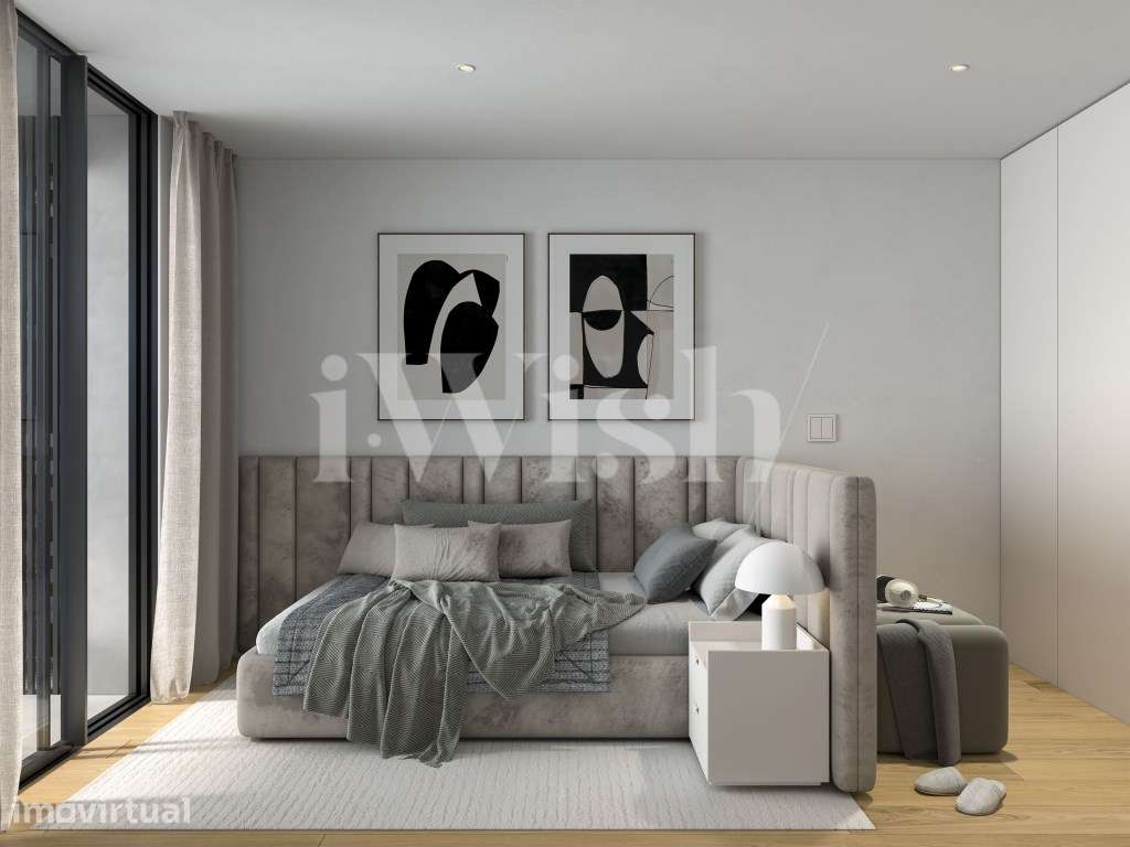T2 Duplex com 2 Estacionamentos + Piscina, Ginásio e Jardim Última ... - Grande imagem: 5/16