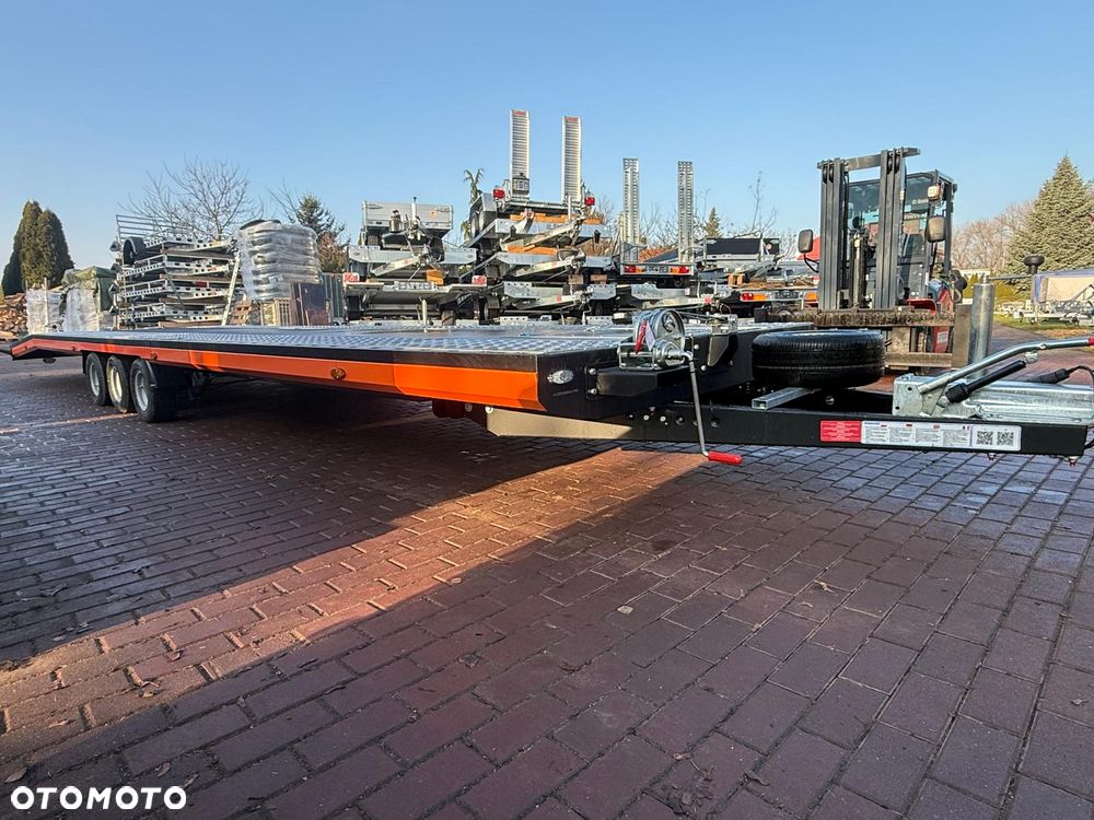 Niewiadów Laweta Boro Indiana Premium Color I3585M 8.5x2.1 dwa auta 3 osie koła 195/55R10c  Częstochowa od ręki - 11