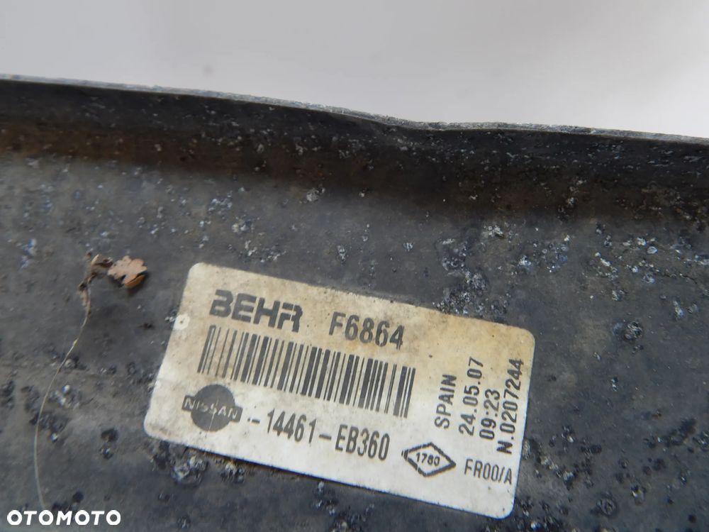 Chłodnica intercooler 2.5 dci Nissan Pathfinder R51 Navara D40 05-14 Łuków części - 3