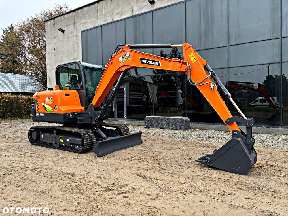 Doosan DEVELON DX60E-10N MINI-KOPARKA 2024r. MTH: 9 ! | JCB 8060, JCB 55 Z 65 Z CAT 305 305.5 VOLVO ECR 55 KUBOTA KX 57 KX 61 - 5