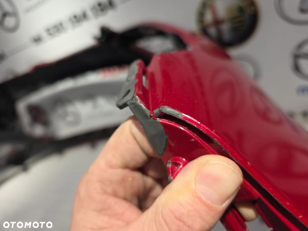 CITROEN C4 PICASSO II 13- ZDERZAK PRZEDNI PRZÓD , NA SPRYSKI + 6xPDC 6X PDC , ŁADNY , KOLOR BORDO METALIK , NR AA36186048 , NR AUKCJI NZ1496 - 32