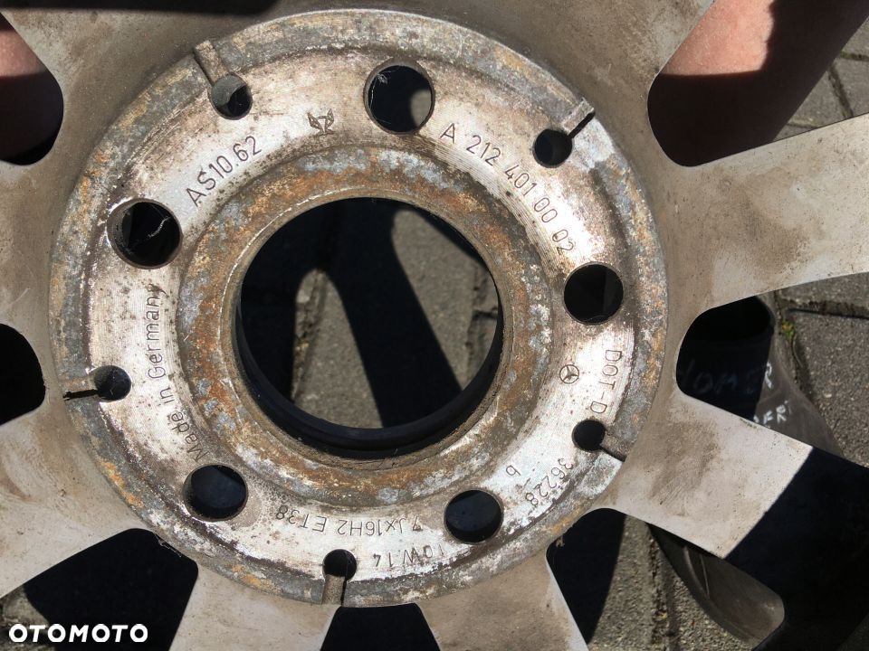 Felgi aluminiowe Mercedes E klasa 212 16 5x112 - 3