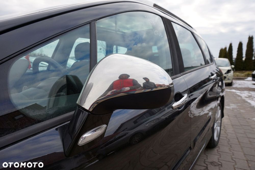LUSTERKO ELEKTRYCZNE LEWE 308 I T7 SW KTVD SKŁADANE EL CZARNY CHROM 8153NG PEUGEOT 2007-2011 - 1