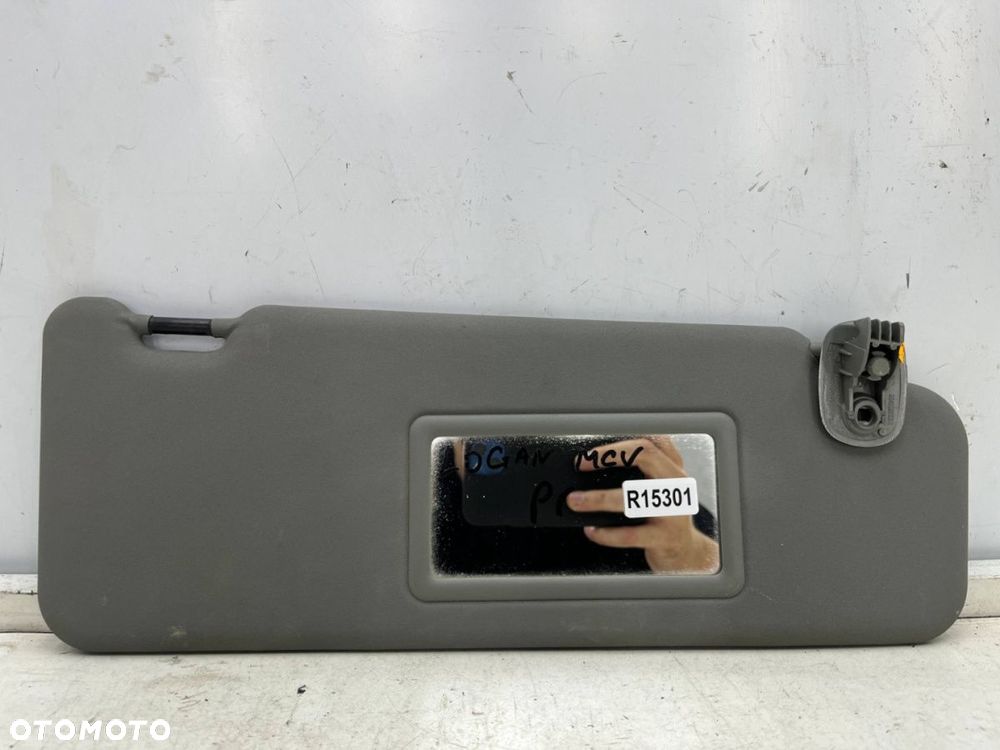 Daszek Dacia Logan 1 I Mcv 05-14r. prawy przeciwsłonecznik pasażera OSŁONA SŁONECZNA 964009756r - 2