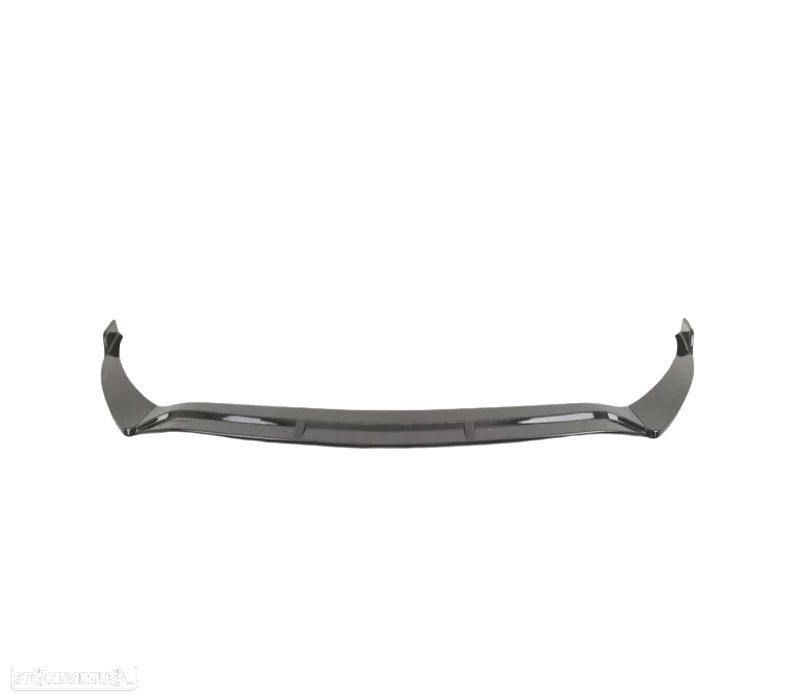 SPOILER LIP FRONTAL MERCEDES CLA W118 19- PRETO BRILHANTE - 2
