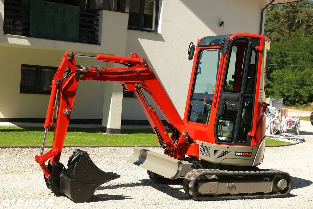 Yanmar Minikoparka YANMAR VIO 20-4 * 2016 rok * SUPER STAN! * GOTOWA DO PRACY! - 3