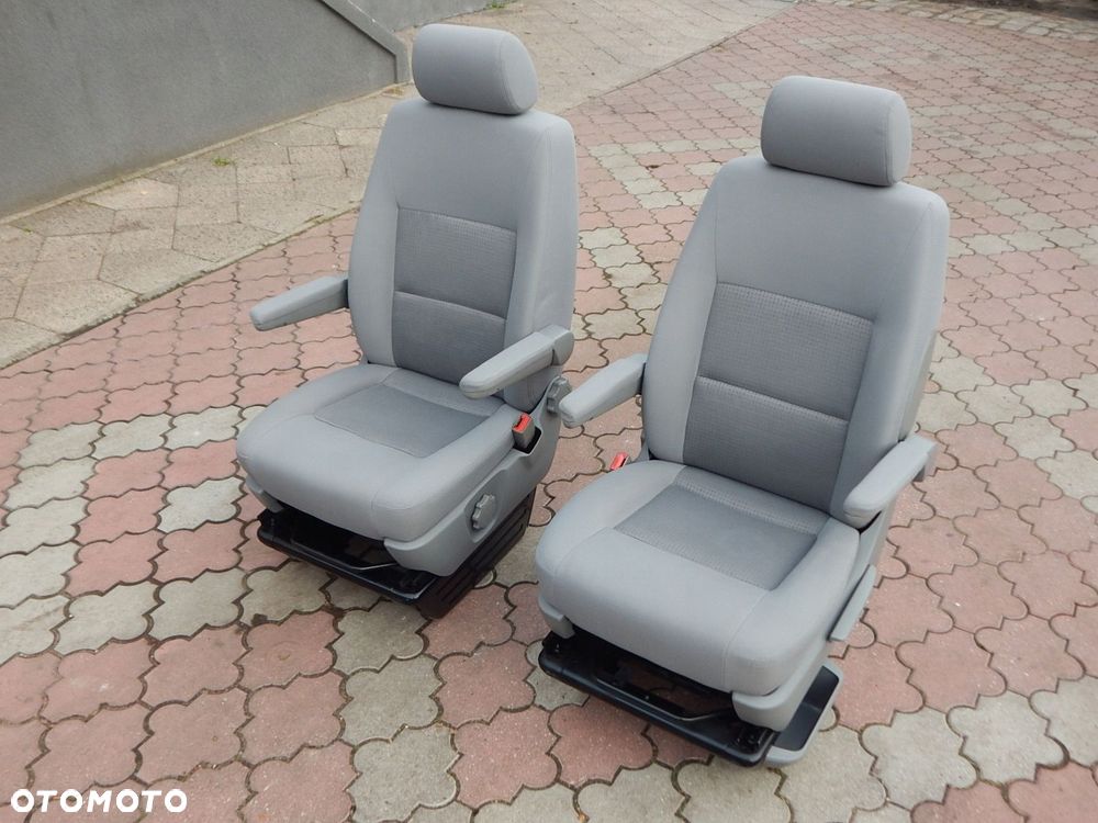 vw t5 t6 multivan fotel kierowcy pasażera prawy lewy przód komplet - 3