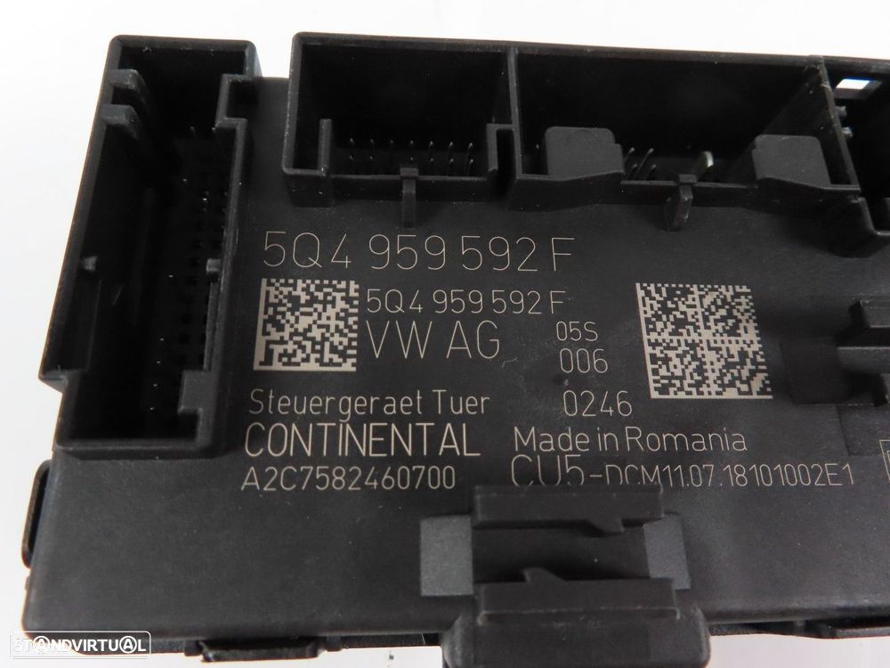 Módulo da Porta Direito/Frente Usado / Original VW GOLF VII (5G1, BQ1, BE1, BE2)... - 3