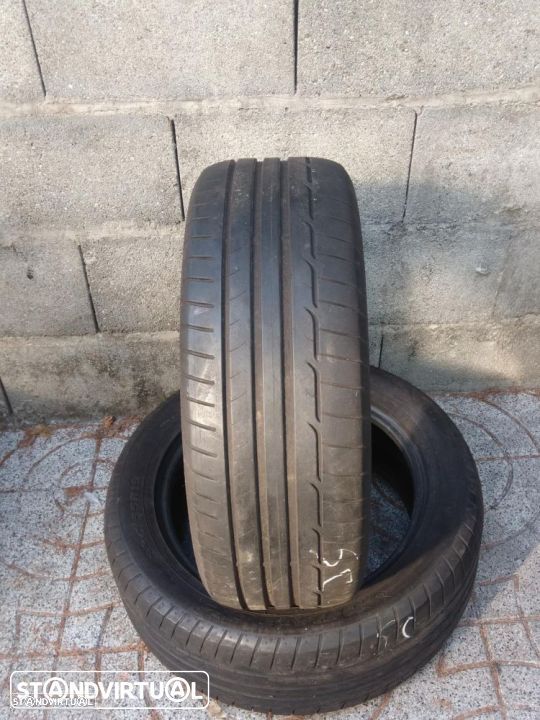 Ref 028 // 2 Pneus 235/55/19´ Dunlop SportMaxx  RT 101w c/80% piso - 1