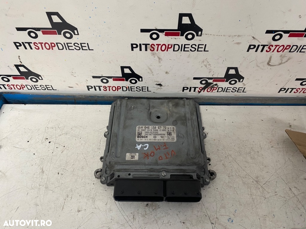 Calculator motor Mercedes Viano 2.2 CDI A6461506772 EDC16CP31 0281015057 2004 2005 2006 2007 2008 2009 - 5