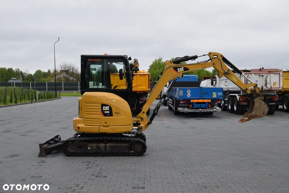 Caterpillar 303E / MINI KOPARKA / GĄSIENICE / 3374 MTH / DODATKOWY OSPRZĘT / SPROWADZONA - 4
