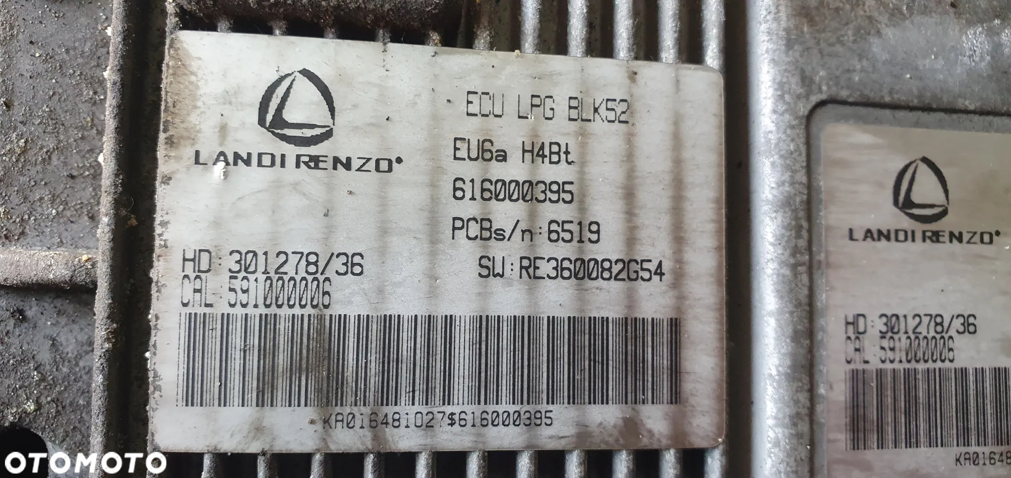 Moduł sterownik gazu Dacia Logan II 0.9 TCE 616000395 - 5