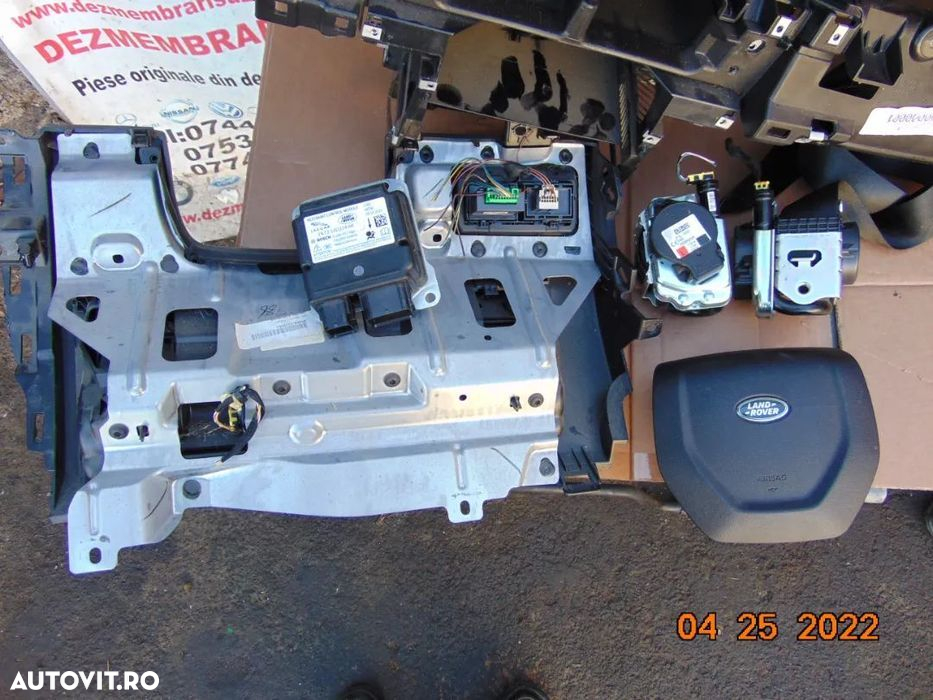 Plansa bord Land Rover Discovery Sport airbag sofer pasager genunchi c - 8