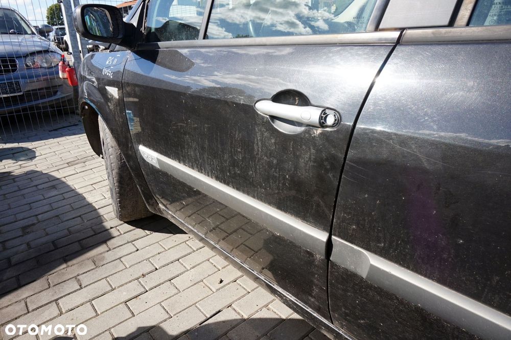 DRZWI PRZEDNIE LEWE SCENIC II PH2 LIFT NV676  CZARNY RENAULT 2006-2009 - 4