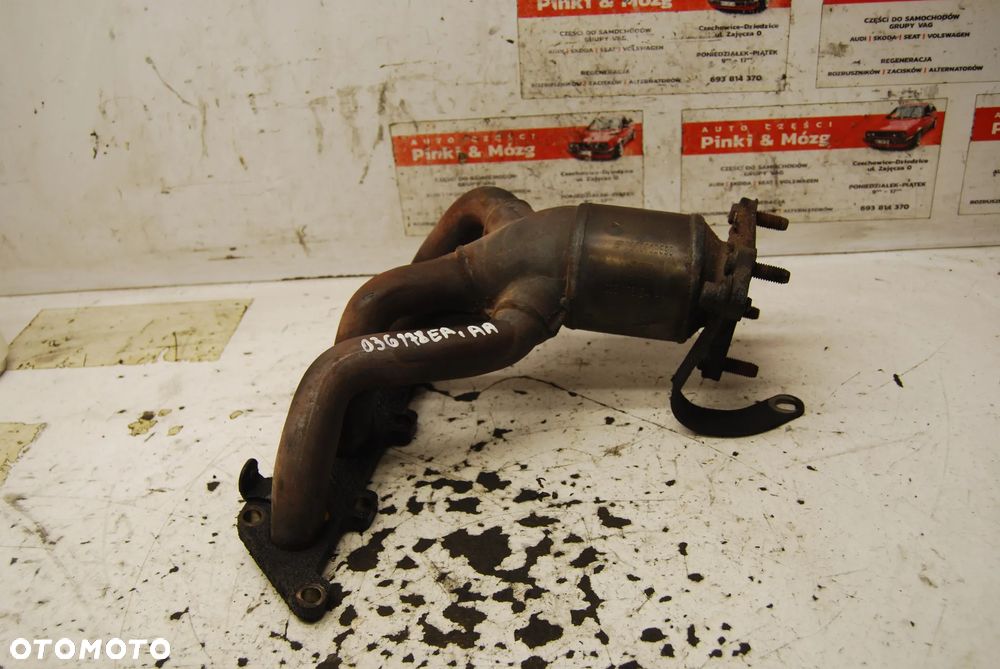 KOLEKTOR WYDECHOWY KATALIZATOR 036178EA SEAT IBIZA III IV 1.4 16V VW SKODA AUDI SEAT LEON I - 4