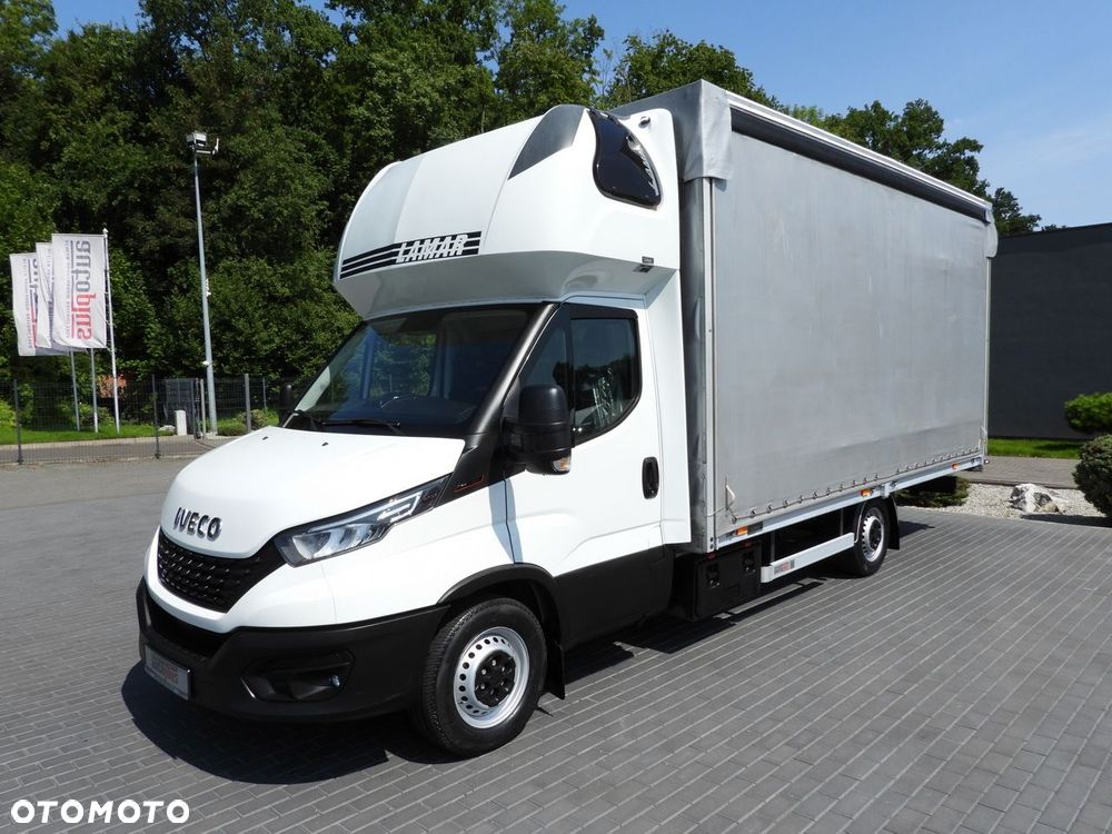 Iveco DAILY 35S18 PLANDEKA 10 PALET WEBASTO TEMPOMAT LEDY PNEUMATYKA KLIMATYZACJA  180KM - 7