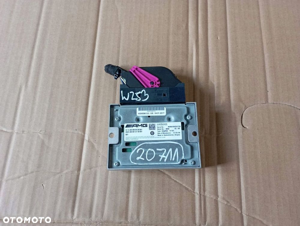 MERCEDES GLC W253 WZMACNIACZ HARMAN A2059006628 - 2