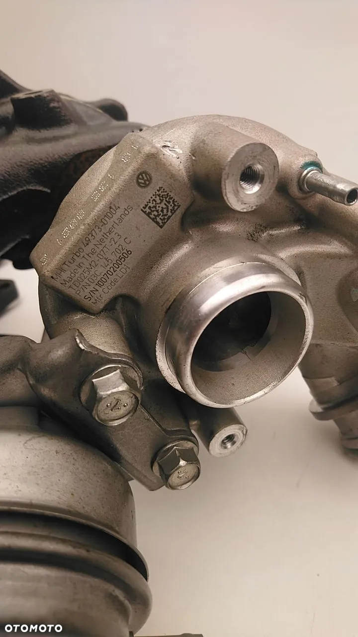 TURBOSPRĘŻARKA 1.4 TSI 122KM 125KM CAX 03C145702C / 49373-01004 - 2
