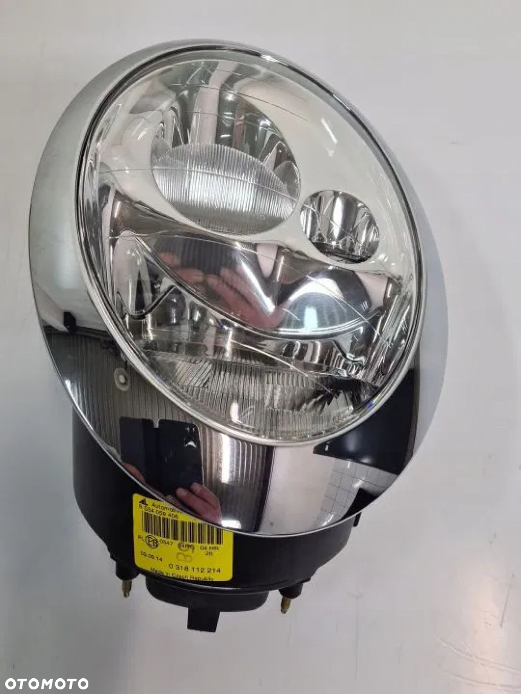 NOWA ORYGINALNA Lampa Reflektor Prawy Przód MINI Cooper R50 R52 R53 - 4