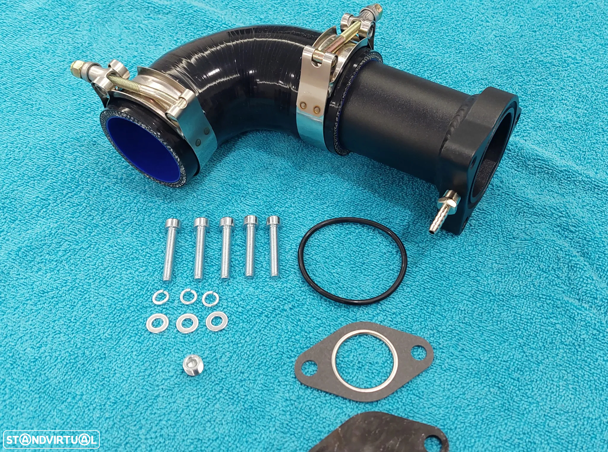 Kit Anulação Supressor EGR Audi A4 B6 - 57mm preto - 3