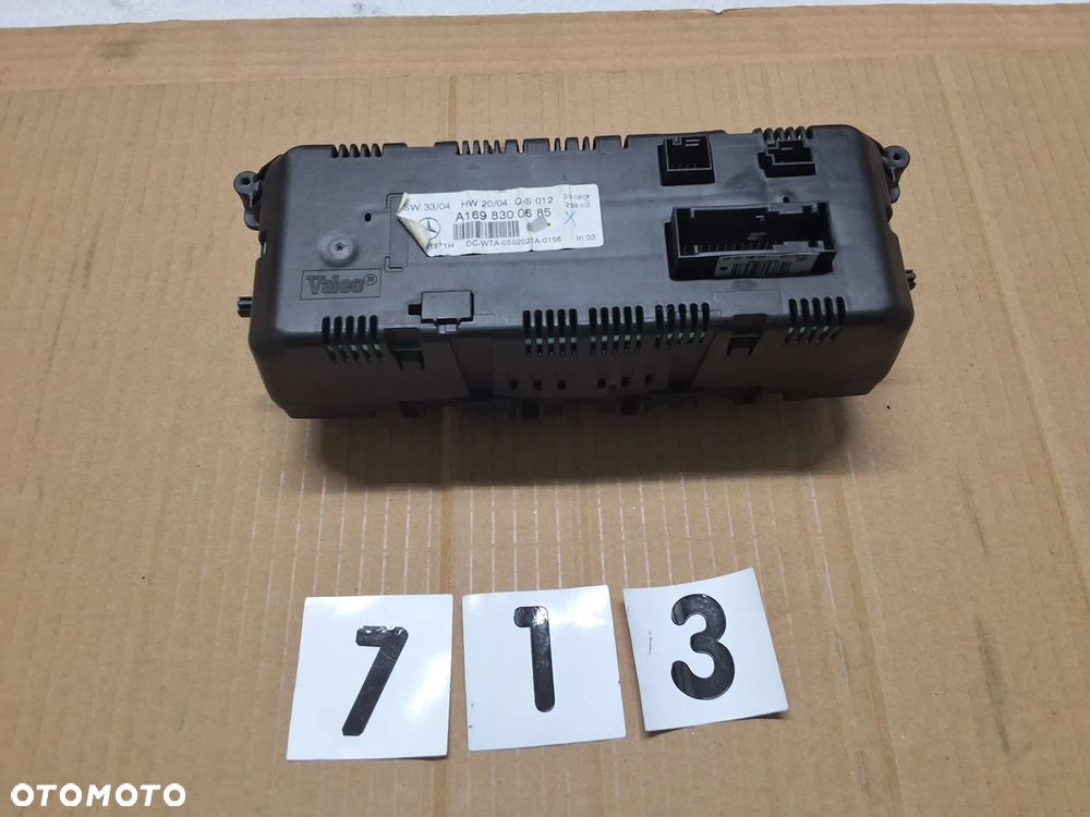 MERCEDES B-KLASA W245 A-KLASA W169 STEROWNIK KLIMATYZACJI THERMOTRONIC A169830085 - 4