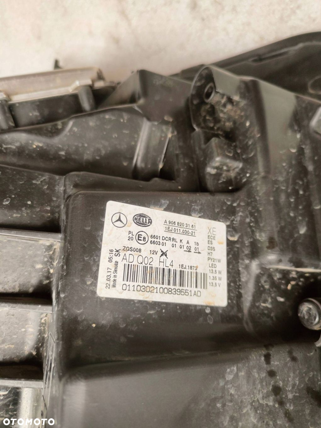 Mercedes-Benz Sprinter W906 XENON LIFT Komplet Lamp przednich A9068203261 - 4